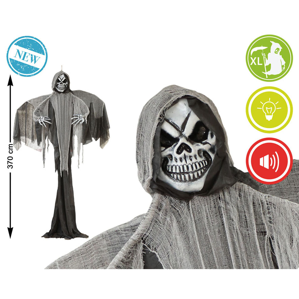 Hanging Skeleton Reaper