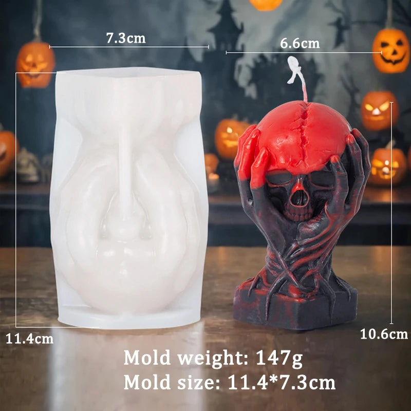 Evil Hand Candle Mold – Halloween Art Decor