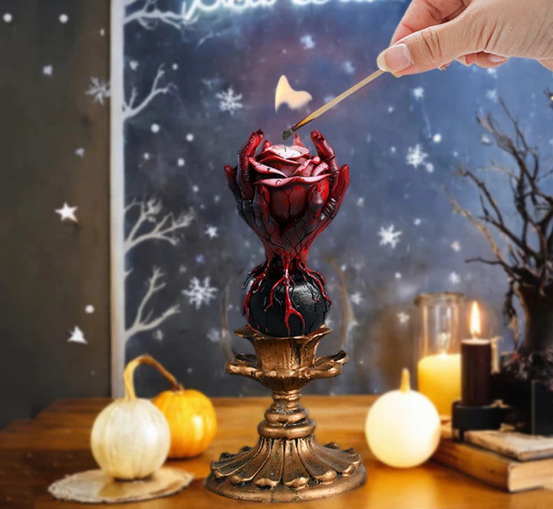 Evil Hand Candle Mold – Halloween Art Decor