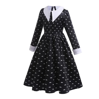 Wednesday Addams Kids Costume