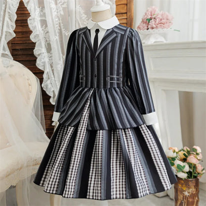 Wednesday Addams Kids Costume