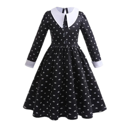 Wednesday Addams Kids Costume