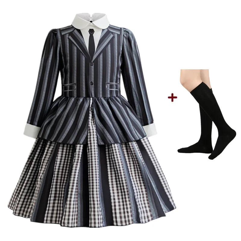 Wednesday Addams Kids Costume